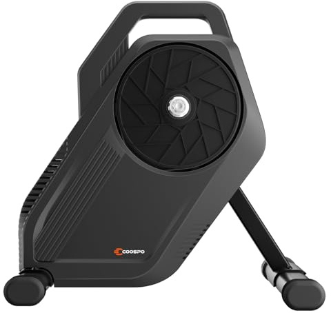 COOSPO T10 Smart Direktantrieb Heimtrainer, Bluetooth & ANT+, Smart Resistance Control, Kompatibel mit Zwift, Wahoo, TrainerRoad, Simuliert 15% Steigung