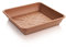 Erhard-Trading Blumentopf-Untersetzer Quattro eckig Terracotta quadratisch Kunststoff 25,5 cm (Gr. 2)