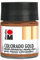 Marabu 12640005794 - Pintura con efecto metálico, color dorado envejecido, 50 ml, a base de agua, resistente a la luz, resistente a la intemperie, de secado rápido, para cepillar y lunares en