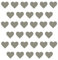 timalo® - Wandtattoo 50-100 Stück Herzen Aufkleber Deko Sticker Herz – 30 weitere Farben | 73070-pastellrosa-50St-4cm