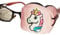 FANCYPUMPKIN Creative Eye Patch Patch Lunettes Uniques Couvrent Le Traitement de l'amblyopie pour Les Yeux Paresseux pour Les Enfants (œil Gauche), A