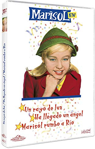 Marisol (DVD) Pack 3 peliculas: Un rayo de luz / Ha llegado un angel / Marisol rumbo a Río