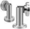 Magnetic Door Stop, Stainless Steel Door Stopper, Chrome Door Catch Holder 2 Pack, Heavy Duty Doorstop with Magnet Wall Floor Mount Home Office Commercial Use Brushed Nickel
