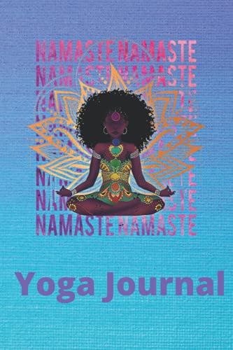 African American Woman Yoga Journal: 120 Pages