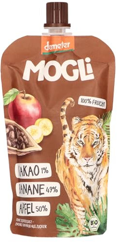 Mogli Quetschi, Banane-Kakao, 120g