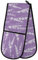 ZZXXB Lavender Floral Double Oven Mitt Heat Resistant Non-Slip Kitchen Gloves Extra Long 7 x 35 for Cooking Baking Barbecue Grilling