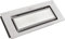 Kaiser Campana de techo EA 546 W Eco, módulo de ventilación, blanco cristal, campana extractora empotrada, 52 cm, 600 m³/h, LED