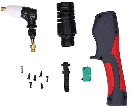 Plasmaschneider Taschenlampe Kopf PT31 ABS Griff für Cut30 Cut40 Cut50 LGK40 MTC-120P MTC-160 Plasma 4,5-5,5pa Plasmaschneiden Hochleistungs-Plasmaschneider Brennerkopf