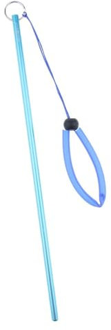 zalati Tauchstock Tauchen Zeiger Stange mit Anti-Verlust-Seil Handgelenk Lanyard Aluminiumlegierung Noise Maker Unterwasser für Wassersport Tauchen Sicherheit Ausrüstung