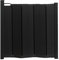 BabyDan Guard Me, Auto Einziehbares Treppenschutzgitter, passt in Öffnungen zwischen 55-89 cm, Schwarz, Hergestellt in Dänemark - Babygitter/Sicherheitsgitter (Haustiergitter/Hundegitter)