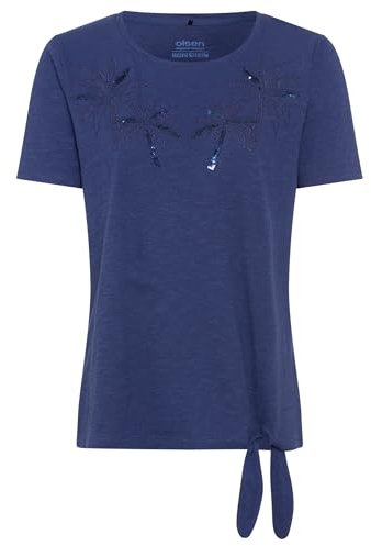 Olsen T-Shirt Short Sleeves Night Blue - 40
