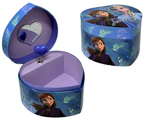 Schmuckkästchen Spieluhr Disney Frozen Schmuckkästchen Herzform 14,8 x 13,5 x 8,6 cm