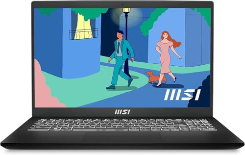 MSI Modern 15 B12M-094IT, Notebook 15.6 Full HD 60Hz, Intel i7-1255U, Intel Iris Xe, 16GB RAM DDR4 3200MHz, 512GB SSD M.2 PCIe 3, WiFi 6, Win 11 Home [Layout e Garanzia ITA]