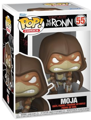 Funko POP! Comics: Teenage Mutant Ninja Turtles (TMNT) - Moja | Official Superheroes Merch - Collectable Vinyl Figurine for Shelf Display - Birthday Gift Idea for Fans and Collectors