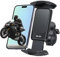 MIRYTECH Porta Cellulare Moto e Scooter – Supporto Telefono Universale -Doppio Attacco [Manubrio e Specchietto], 360°- Blocco Rapido 1S – Porta Telefono Bici Compatibile iPhone Samsung Xiaomi fino 7”
