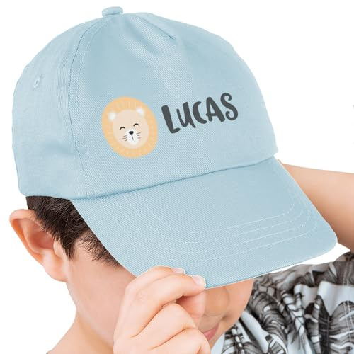 Wanapix | Casquettes Personnalisées de Baseball et Trucker pour Enfant | Visière Courbée | Personnalisez avec Logo, Photos, Textes | Plusieurs Couleurs | Casquette Structurée à Cinq Pans