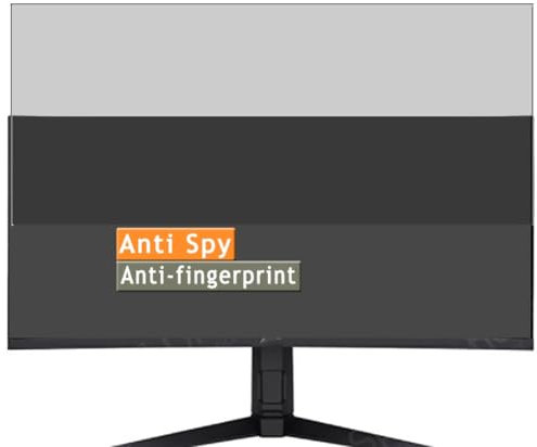 Vaxson Protector de Pantalla de Privacidad, compatible con Asus TUF Gaming VG34WQML5A 34monitor [No Vidrio Templado ] Película Protectora Film Guard