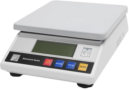 Elektronische Industriewaage, 7.5kg/0.1g LCD Hochpräzise Laborwaage, Zählwaage Präzisionswaage