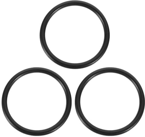 WATIIFUFU Almohadilla de Goma Negra para Cuenco Tibetano Cojín para Cuenco Musical 3 Piezas Adecuado para Artistas