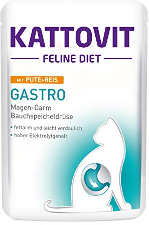 Kattovit Gastro Pute + Reis 24x85g