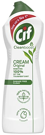Cif Original Cream Cleaner multipurpose surface cleaner removes 100% of the toughest dirt 750 ml