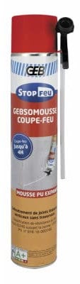 Geb - Mousse expansive polyuréthane coupe-feu 750ml - GEB : 813270