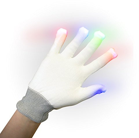 The Glow Company Light Up Flashing Gloves (1 Pack)
