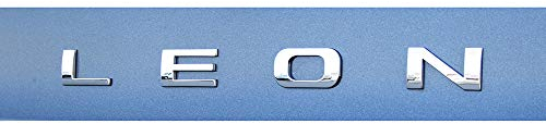 Seat 1P0853687739 Leon Schriftzug hinten Heckklappe Emblem Logo chrom