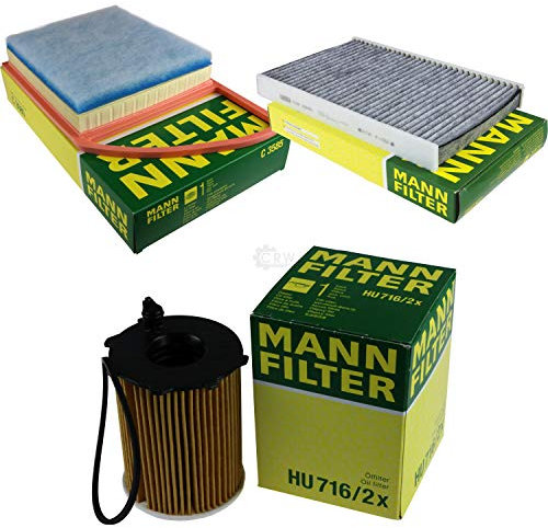 Mann-Filter, set di ispezione per abitacolo, filtro dell'olio