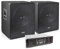 VONYX 2000W - Kit Sono DJ - Subwoofer avec Amplificateur et Câbles, Idéal pour Animer Vos Soirées