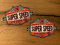 #752 / 2X Gasoline Sticker Aufkleber 10,5x7,5cm Speed Racing 76 STP Hotrod V8 USA US Car Tuning Auto Oltimer