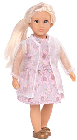Lori – Mini Doll – 6-Inch Fashion Doll – Stylish Outfit – Jacket, Dress & Shoes – 3+ Years– Perla