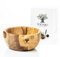 SOLTAKO Olivenholz Müslischale The Buddha Bowl 14 cm, Schale aus Oliven Holz, Salatschüssel