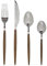 Secret de gourmet - Ménagère 24 Pièces Couverts en INOX modèle Amazonie