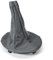 1neiSmartech Schaltsack aus PU-Leder, grau, komplett mit Schalthebel, kompatibel mit Fiat Panda 2003–2012 Fiat 500 500C 2007–2013 Oem 71775051