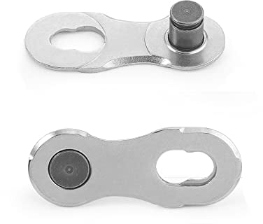 Campagnolo Unisex – Erwachsene Steckglied-2651020103 Steckglied, Schwarz/Silber, Einheitsgröße