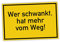Wer schwankt hat mehr vom Weg Schild lustige Geschenk Idee - 20x30cm aus stabiler Hartschaumplatte in 3mm Stärke - Bester Freund Sauf Bier Kumpels Deko Trinkspiele