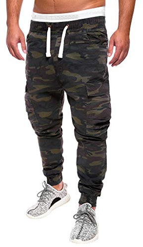 Generisch arbeitslatzhosen männer grün Unterhosen männer lang Sport Hosen männer Kurze Hosen Herren Jeans Straight Jeans Camouflage Hose Unterhosen männer lang Pants Unterhosen Jungen 122 XL 22.99
