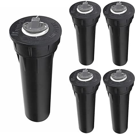 GNCGarden [Pack 5] Difusor Hunter Pro Spray, Altura elevación 10 cm. No Incluye tobera de riego ni válvula antidrenaje. Difusor de riego césped. PRS-40 - Conexión 1/2