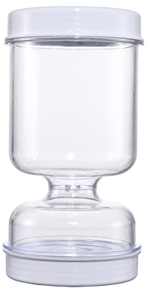 Bocal à cornichons secs et humides, récipient mariné avec couvercle, pot à cornichons en sablier, pot de conservation mariné, pour le stockage hermétique des aliments