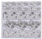 Rayher Clear Stamps „Blumenmotive“, Bogengröße 97 x 102,5 mm, 5 Bordüren, transparente Stempel, durchsichtige, klare Silikonstempel, 50288000