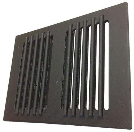 Grille en fonte pour cheminées 31,8 x 24,8 x 1 cm