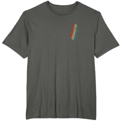 Basson rétro coloré T-Shirt