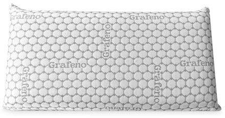 Homey - Almohada Viscoelástica Carbono | Máximo Confort y Excelente Adaptabilidad con Propiedades Antiestrés | 70 x 40 cm