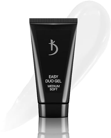 Kodi Professional Acryl Gel Construction Ongle UV -30ml- Extension Acrygel Ongles longue durée - Nail Builder Gel - Easy Duo Poly Gel Medium Soft Art 03