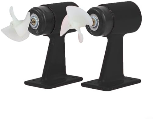 SMZhomeone Motor Thruster Unterwasser Propeller Schiff Modell Strahlruder Motor Motor Köder Boot Modell(CW+CCW)