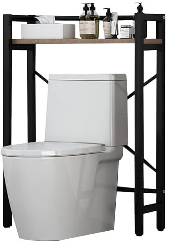 Tamburo Lavastoviglie Ripiano Di Stoccaggio,Mobile Sopra Lavatrice Salvaspazio,Lavatrice Scaffale,Scaffale Sopra Lavatrice,Colonna Lavatrice Asciugatrice,Per Bagno, Lavanderia(Black,H101cm/40in)