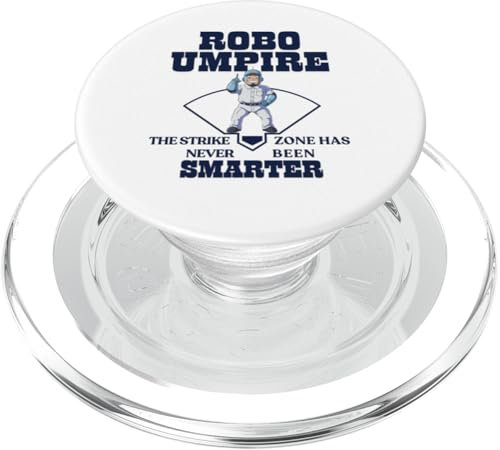 Robo Umpire Strike Zone Has Never Been Smarter Baseball Fan PopSockets PopGrip for MagSafe