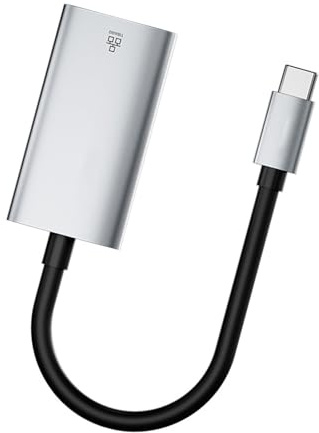 Adaptador USB C Ethernet a RJ45 Gigabit 1000Mbps con cable Ethernet a tipo 10/100/1000Mbps de red portátil C Gigabit LAN