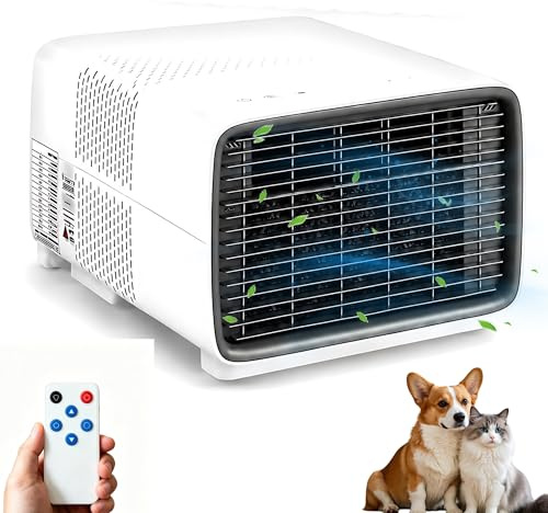 Mini Condizionatore Portatile con Vero Compressore, Climatizzatore da Campeggio 2700 BTU, 3-in-1 Raffreddatore Silenzioso 45dB per tendas, Camper, Van e Avventure all'Aperto
